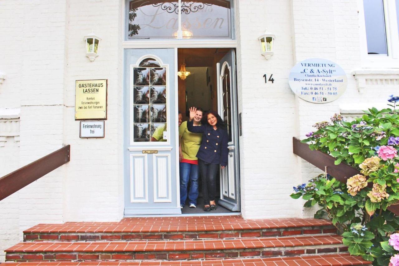 Kapitaenshaus-Lassen-Zimmer-Amistad Hotel เวสเทอร์แลนด์ ภายนอก รูปภาพ